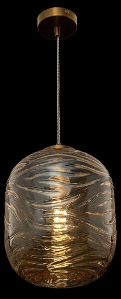 Lampada pendente Pendant in Metallo Dunas Ottone