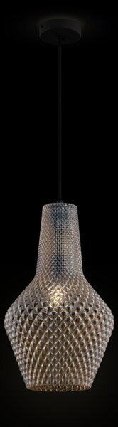 Lampada pendente Pendant in Metallo Tommy Nero