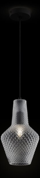 Lampada pendente Pendant in Metallo Tommy Nero