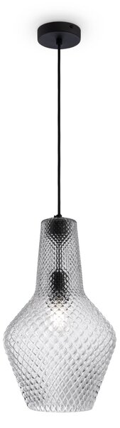 Lampada pendente Pendant in Metallo Tommy Nero