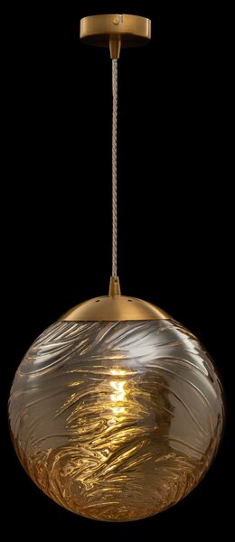 Lampada pendente Pendant in Metallo Dunas Ottone