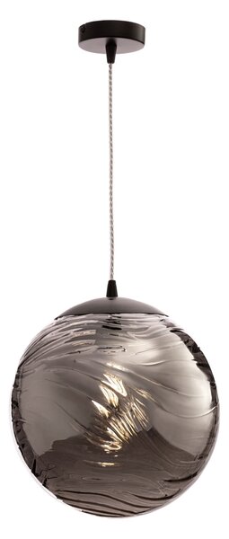 Lampada pendente Pendant in Metallo Dunas Opaco Nero