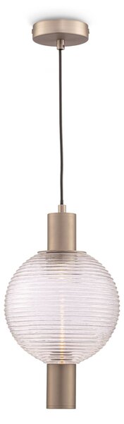 Lampada pendente Pendant in Metallo Rueca Nickel