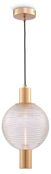 Lampada pendente Pendant in Metallo Rueca Ottone