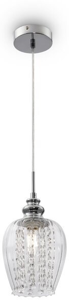 Lampada pendente Pendant in Metallo Blues Nickel