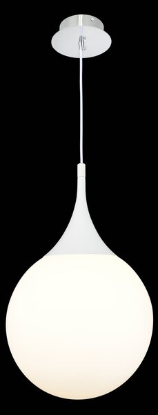 Lampada pendente Pendant in Metallo Dewdrop Bianco