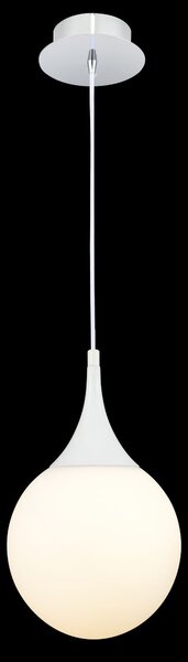 Lampada pendente Pendant in Metallo Dewdrop Bianco