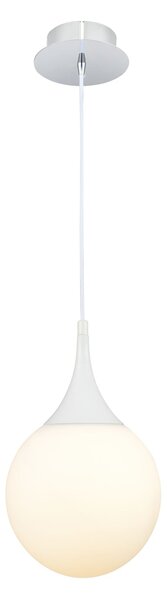 Lampada pendente Pendant in Metallo Dewdrop Bianco