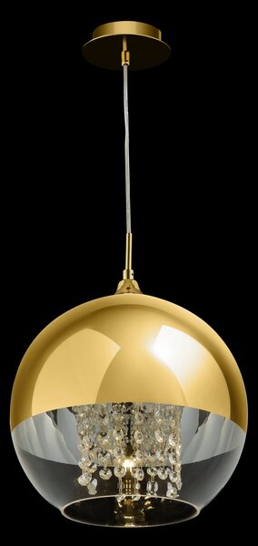 Lampada pendente Pendant in Metallo Fermi Oro