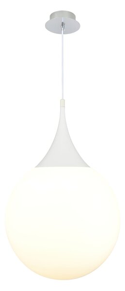 Lampada pendente Pendant in Metallo Dewdrop Bianco
