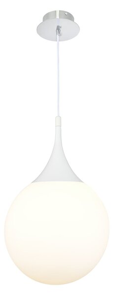 Lampada pendente Pendant in Metallo Dewdrop Bianco