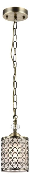 Lampada pendente Royal Classic in Metallo Sherborn Bronzo Antique