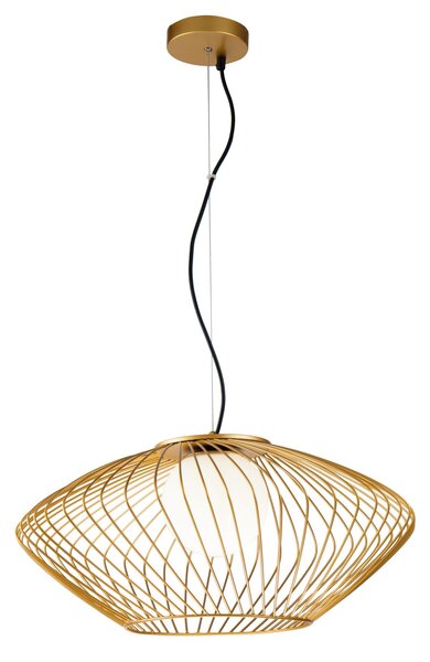 Lampada pendente Pendant in Metallo Plec Oro