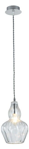 Lampada pendente Pendant in Metallo Eustoma Nickel