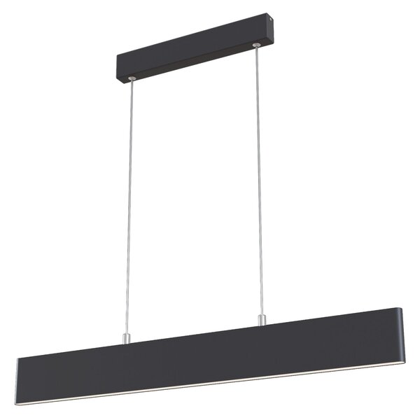 Lampada pendente Pendant in Metallo Step Nero