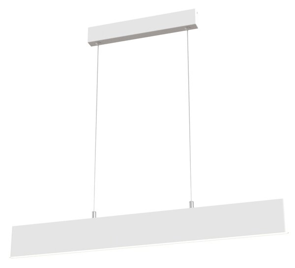 Lampada pendente Pendant in Metallo Step Bianco