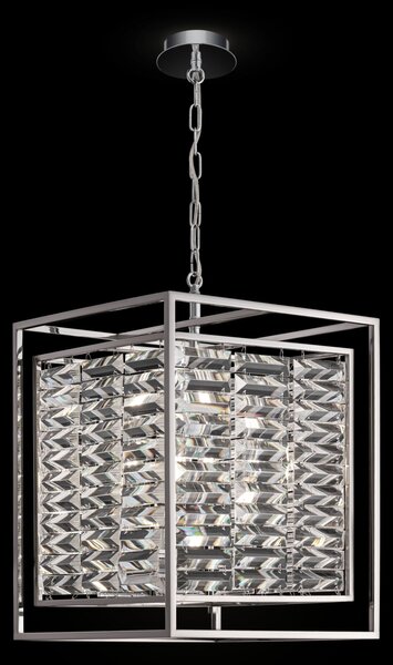 Lampada pendente Neoclassic in Metallo Tening Cromo