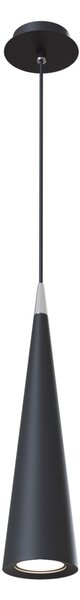 Lampada pendente Pendant in Metallo Nevill Nero