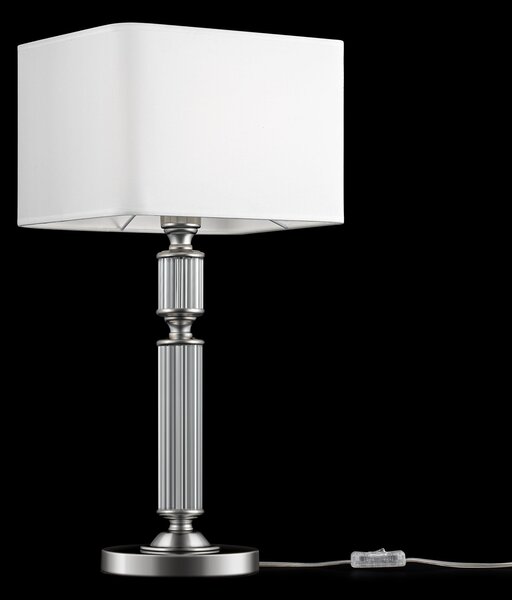 Lampada da tavolo Neoclassic in Metallo Ontario Cromo