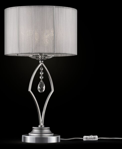 Lampada da tavolo Neoclassic in Metallo Miraggio Cromo