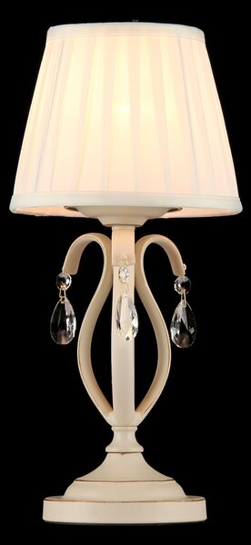 Lampada da tavolo Elegant in Metallo Brionia Beige
