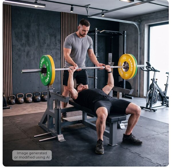 Panca fitness professionale fino a 700 kg HMS