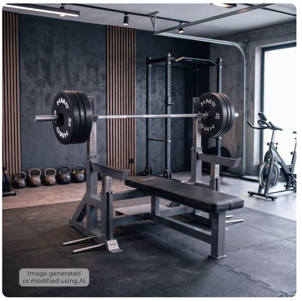 Panca fitness professionale fino a 700 kg HMS