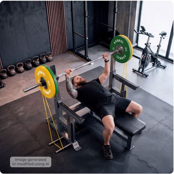 Panca fitness professionale fino a 700 kg HMS