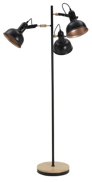 Lampada da Terra Cups Nero Ø75x141,5 cm Metallo Nero
