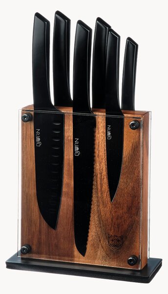 Set di coltelli da cucina con ceppo Rauma, set da 7