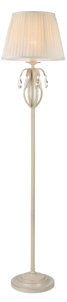 Lampada da terra Elegant in Metallo Brionia Beige