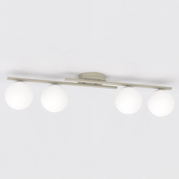 Lampada da soffitto KAIRO 4 4xE14 in Acciaio - Mokka