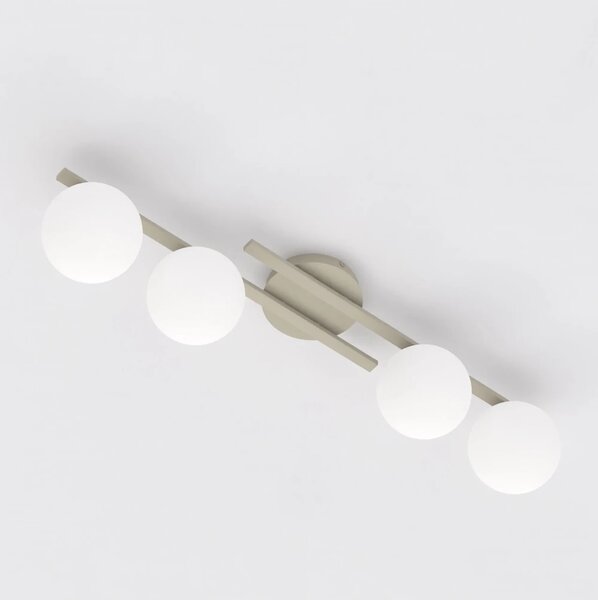 Lampada da soffitto KAIRO 4 4xE14 in Acciaio - Mokka