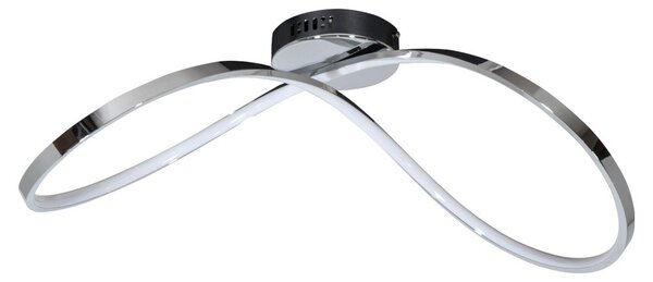 Plafoniera Led 45W 4470lm 4500K Cromo E-Energy Infinity