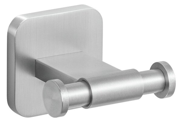 Gancio senza foratura color argento opaco in acciaio inox Porto – Wenko