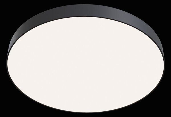 Plafoniera Ceiling & Wall in Alluminio e Plastica Zon Nero