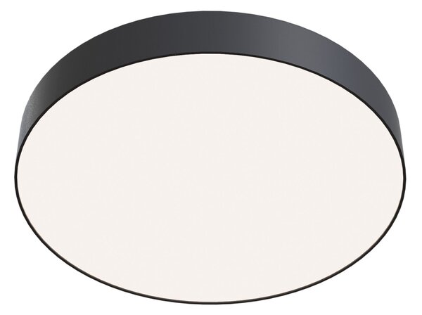 Plafoniera Ceiling & Wall in Alluminio e Plastica Zon Nero