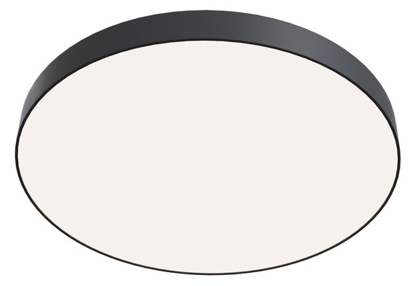 Plafoniera Ceiling & Wall in Alluminio e Plastica Zon Nero