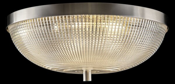 Plafoniera Ceiling & Wall in Metallo Coupe Nickel