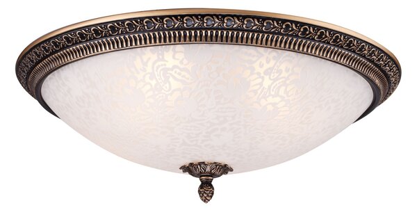 Plafoniera Ceiling & Wall in Metallo Pascal Bronzo Antique
