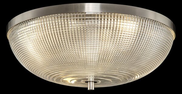 Plafoniera Ceiling & Wall in Metallo Coupe Nickel
