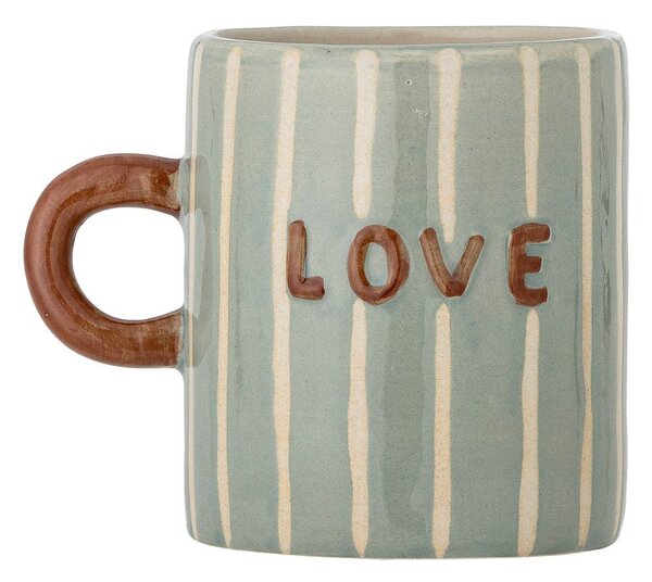 Tazza azzurra in ceramica 325 ml Cherish – Bloomingville