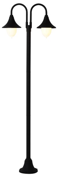 Paletto da Esterno Lampione H210 cm Bauer Parigi Nero