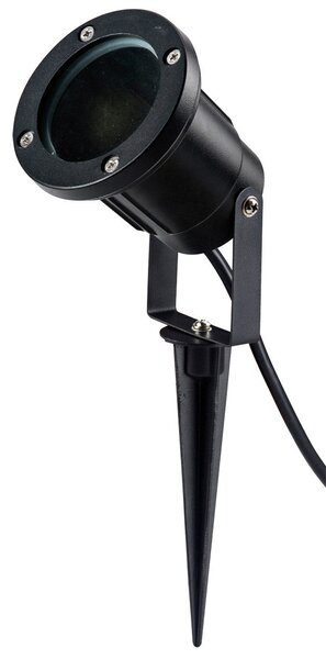 Lampada Faretto da Giardino in Alluminio e Acciaio Bauer