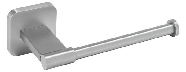 Porta carta igienica senza foratura color argento opaco in acciaio inox con aggancio Turbo-loc Porto – Wenko