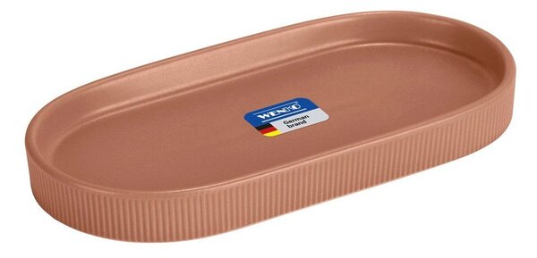 Organizer da bagno marrone in ceramica Fablo – Wenko