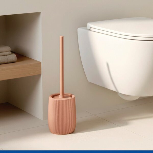 Scopino WC marrone in ceramica Fablo – Wenko