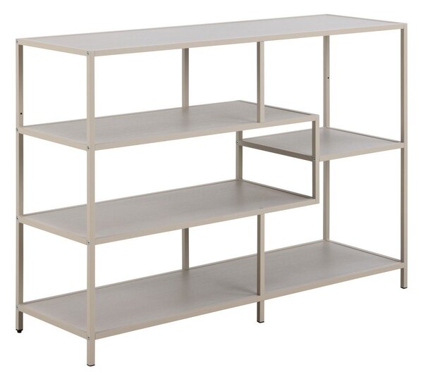 Libreria grigia 114x78x35 cm Seaford – Actona