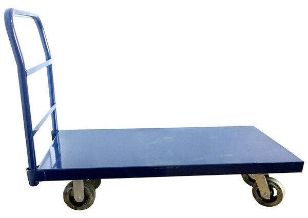 Carrello Trasporto Piatto Max 500Kg in Acciaio Ranieri Sturdy Blu