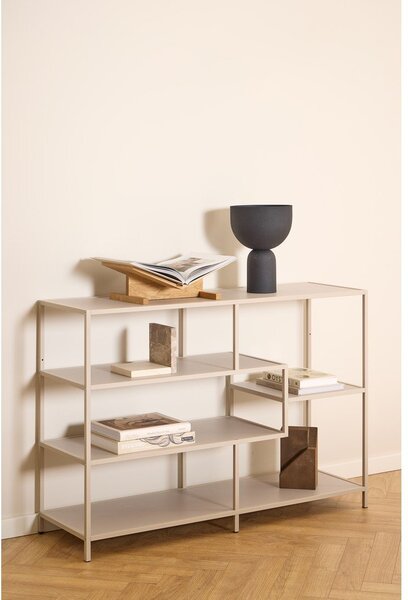 Libreria grigia 114x78x35 cm Seaford – Actona
